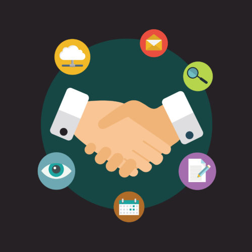 Customer Relationship Management - vector illustration